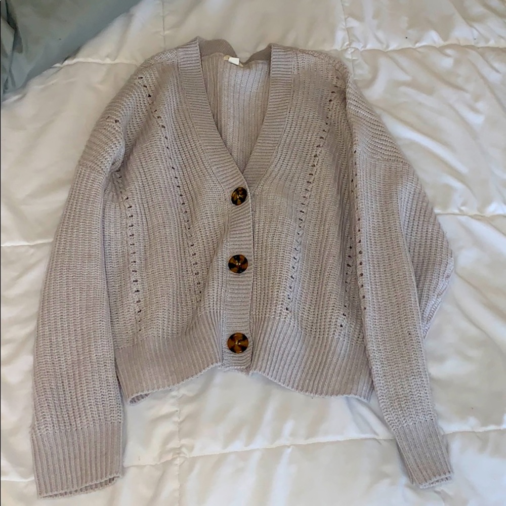 Garage Gray Cardigan